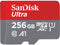 Sandisk Ultra - microSDXC - 256GB - UHS-I Class 10 A1 UHS Class 1