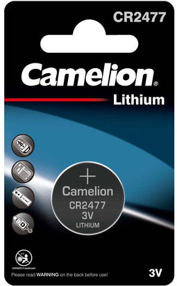 Camelion CR2477 - Lithium 3V Batterij - 1000mAh - Zilver