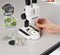 Bresser Biolux ICD Pro - Op- en Doorzichtmicroscoop - 20x tot 50x Vergroting - Wit