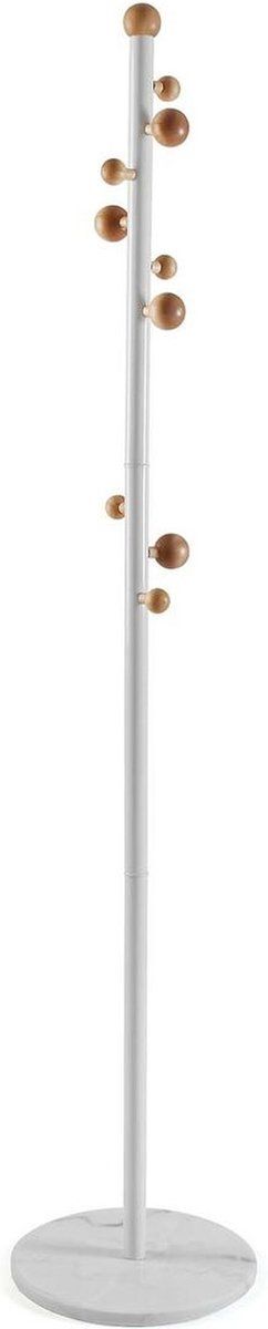 Klädhängare Versa Nova Wit Hout Metaal 34,5 x 174,5 x 34,5 cm