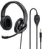 Hama HS-P350 - Over-Ear headset - Flexibele microfoonarm - Zwart