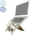 R-Go Tools Riser Flexible - Laptopstandaard - Verstelbaar in 5 standen - Aluminium Zilver