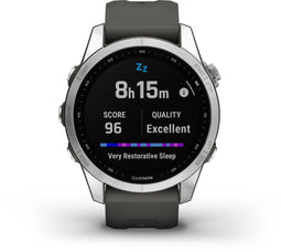 Garmin fenix 7S - Smartwatch - 1,2-inch display - Zilver (Grafiet)