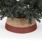 House of Seasons Kerstboomrok - H26 x Ø50 cm - Zeegras - Donkerrood