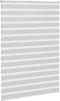 vidaXL - Zebra - rolgordijn - 165x230 - cm - stofbreedte - 160,9 - cm - lichtgrijs