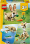 LEGO Creator 3in1 Lief konijn dieren - 31162