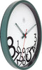 Stille wandklok - 30cm - Grappige design - nXt by NeXtime - Dropped nummers