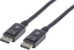 Manhattan 307116-CG - DisplayPort-kabel - 2 m - Zwart