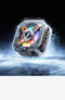 Remax RT-F15 - Telefoonkoeler - Digitale True Icing - Aluminium - Gun Black