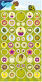 Funny Products Stickers Apple Groen 50 Stuks - sinterklaas- schoencadeau - schoencadeautje - knutselen - creatief