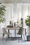 Mica Decorations Corby - Eetkamerstoel - Gerecycled polyester - Lichtgrijs