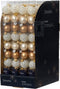 Kerstballen glas d3 cm prl 9st