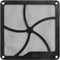 Silverstone FF122 - Overige - ABS kunststof - Zwart/Zilver - 120x120x3 mm