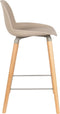 Zuiver Albert Kuip Barkruk 65 cm Taupe - Set van 2