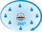 Solis Breeze 360° - Staande Ventilator - 3 Snelheidsstanden - Met Afstandsbediening