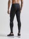 Craft Adv Essence Warm Sportlegging - Aansluitend - Sneldrogend - Zwart - Maat L