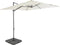 vidaXL - Parasol - met - draagbare - voet - zandkleurig