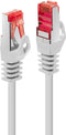 UTP Category 6 Rigid Network Cable LINDY 47381 50 cm White 5 cm 1 Unit