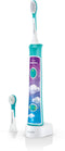 Philips Sonicare for Kids HX6322/04 - Elektrische Tandenborstel - Bluetooth - Blauw - incl. extra opzetborstel