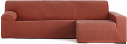 Hoes voor chaise longue met lange armleuning rechts Eysa TROYA Oranje 170 x 110 x 310 cm
