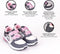 Sportschoenen met LED Minnie Mouse Velcro Grijs - 28