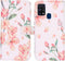 iMoshion Hoesje Geschikt voor Samsung Galaxy M31 Hoesje Met Pasjeshouder - iMoshion Design Softcase Bookcase - Meerkleurig / Blossom Watercolor