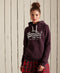 Superdry Vintage Logo Boho - Dames Hoodie met Glitters - Maat S
