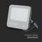 V-TAC VT-4455 - LED Schijnwerper 50W - 6750 lumen - IP65 Waterdicht - Zwart - 6500K