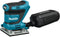 Makita DBO482Z - Handpalm vlakschuurmachine - 18 V met stofafzuiging - 114x140 mm (1 stuk)