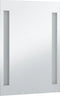 vidaXL - Badkamerspiegel - LED - 60x100 - cm