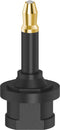 Hama ODT-adapter Toslink-koppeling - Optische 3,5-mm-stekker Verguld