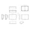 Bopla BoPad BOP 10.1 P-9016-SET Consolebehuizing (l x b x h) 285 x 198 x 92.90 mm ABS Wit (RAL 9016) 1 stuk(s)
