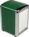 CABANAZ - tissuedispenser, metaal / chroom, TISSUE DISPENSER, donkergroen