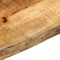 vidaXL - Tafelblad - met - natuurlijke - rand - 180x30x3,8 - cm - massief - mangohout
