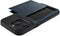 Spigen Slim Armor CS - Back Cover - Dubbellaags met Air Cushion - Metal Slate