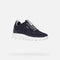 GEOX Spherica - Dames Sneakers - Schokdempend en ademend - Marineblauw