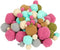 Colorations - Pom Poms Natuurlijke Tinten en Kleur, 300st.