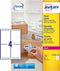 Avery L7169B-100 BlockOut zelfklevende etiketten QuickPeel, ft 99,1 x 139 mm (b x h), 400 etiketten