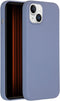 Accezz Liquid Silicone Backcover - MagSafe - Krasbestendig Schokbestendig - Grijs (iPhone 15 Plus)