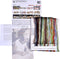 Thea Gouverneur - Borduurpakket met telpatroon - 548 - Voorgesorteerde DMC Garens - Japan - Linnen - 79 cm x 35 cm - DIY Kit