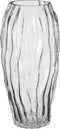 Mica Decorations Feline Vaas - H32 x Ø16 cm - Glas - Transparant