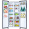 Haier HRF-450DS6 - Amerikaanse Koelkast - A+ Energieklasse - RVS - 179 cm hoog
