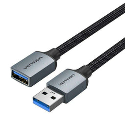 Verlengkabel USB Vention CBLHF Zwart 1 m