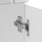 vidaXL - Keuken - onderkast - Lucca - bewerkt - hout - hoogglans - wit