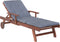 TOSCANA - Strandstoel - Blauw - Acaciahout