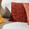 Dutch Decor CATO - Kussenhoes 45x45 cm - getuft - heerlijk zacht – met teddy krullen – Brandy Brown - bruin - met rits - zonder binnenkussen