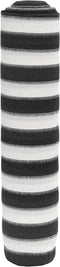 vidaXL - Privacynet - 195 - g/m² - 1,8x50 - m - HDPE - antracietkleurig - en - wit