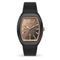Ice-Watch - Ice boliday Dome - Zwart dameshorloge met siliconen band 37 mm - Black sunset RG (Klein)