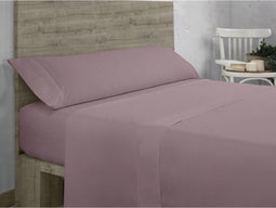 Verstelbaar onderlaken Alexandra House Living QUTUN Oranje 150 x 200 cm