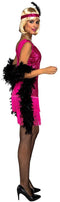 Kostuums voor Volwassenen My Other Me Fuchsia Charleston M/L